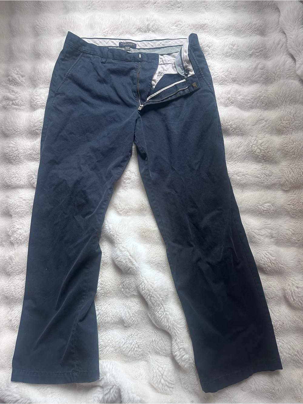 Banana Republic Dawson Navy Chinos 34/32